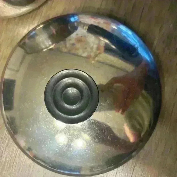 Vintage Revere Ware stainless steel 96b 1.5 Qt Saucepan with Lid USA - Picture 4 of 4